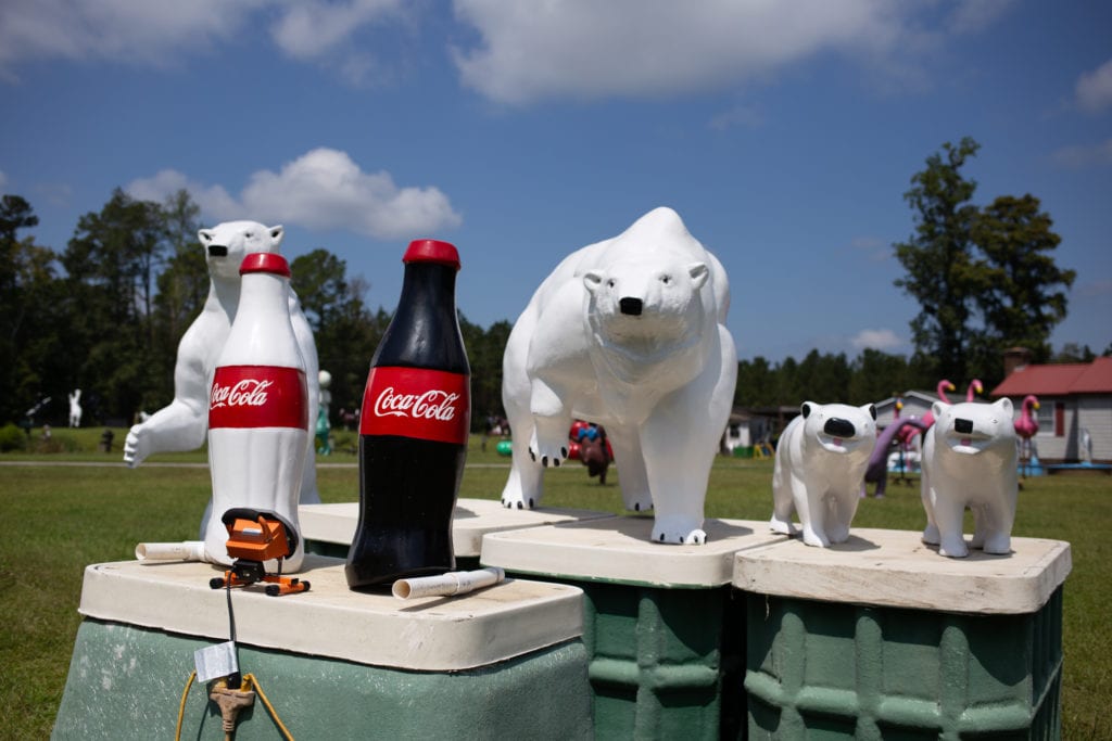 Coca-Cola polar bears.