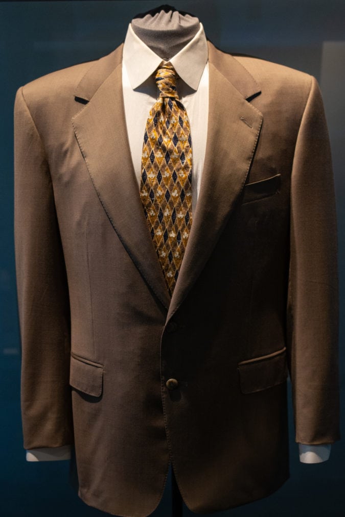 O.J. Simpson's suit.