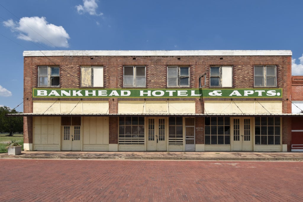 The Bankhead Hotel in Strawn, Texas.
