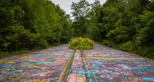 Centralia, Pennsylvania’s least-populated town, has been sitting on top of a burning mine fire for 60 years