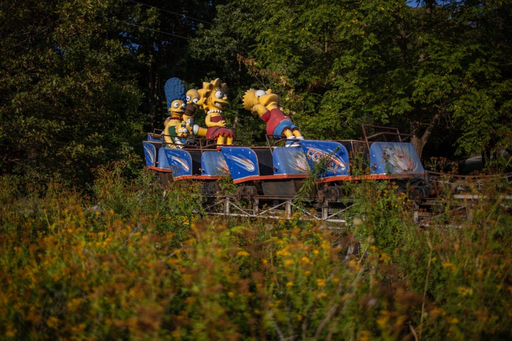 The Simpsons train.