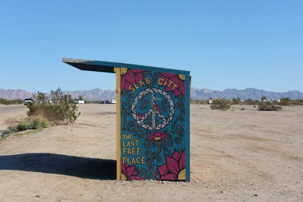 Slab City has dubbed itself "the last free place."