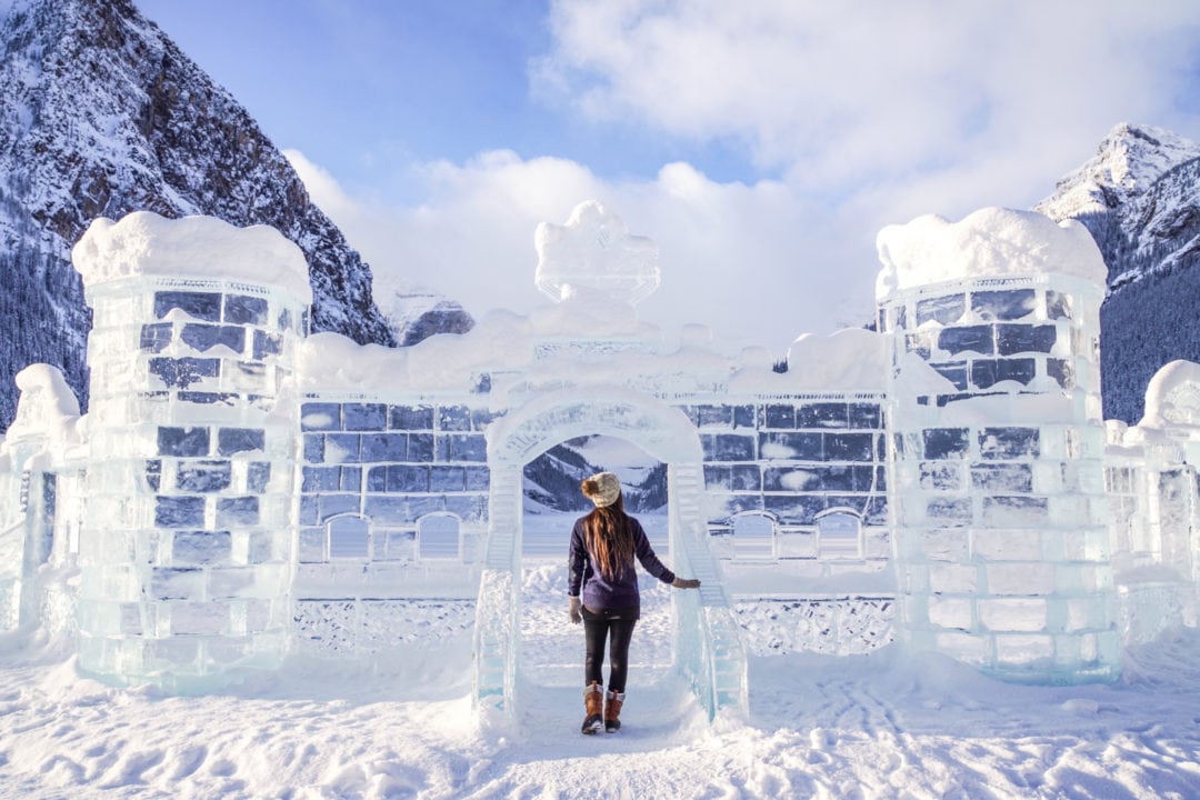 Teams of world-class carvers create frosty masterpieces during Banff's ...