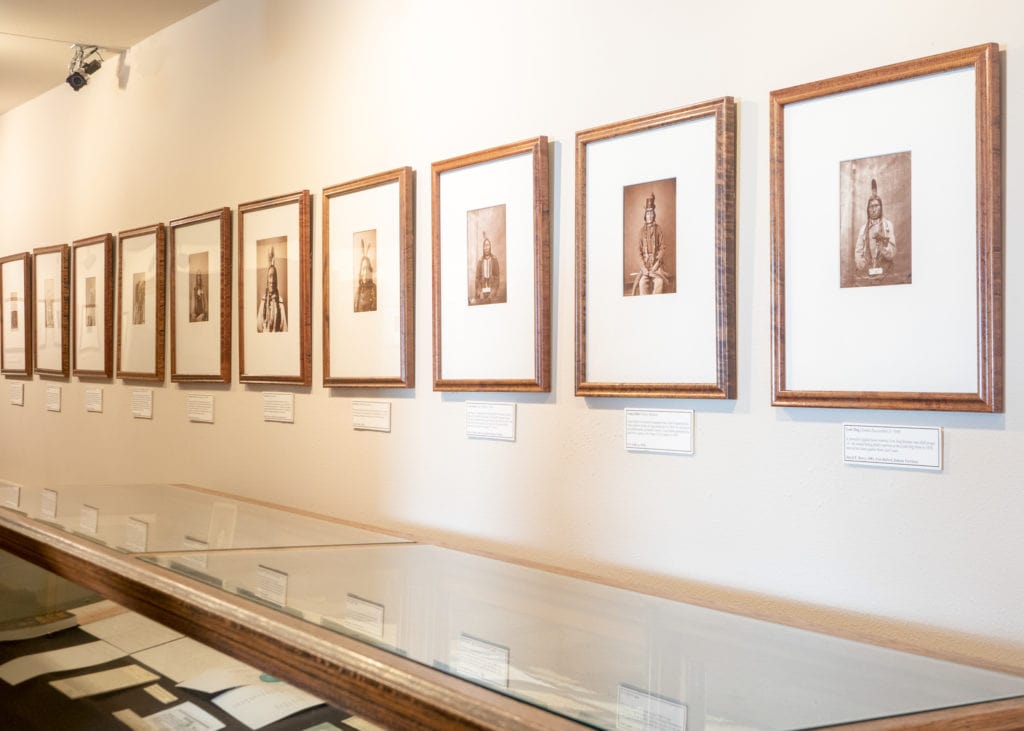 The largest collection of David F. Barry photographs located in the Custer Battlefield Museum.