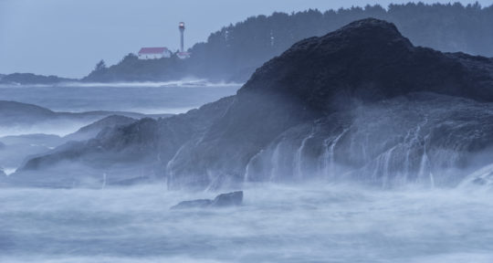Perfect storm: In the winter, Tofino’s rugged coastline puts on a wild and magnificent show