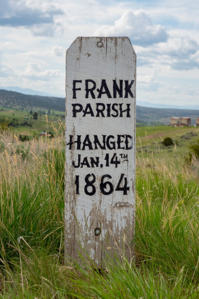 Frank Parish's Tombstone