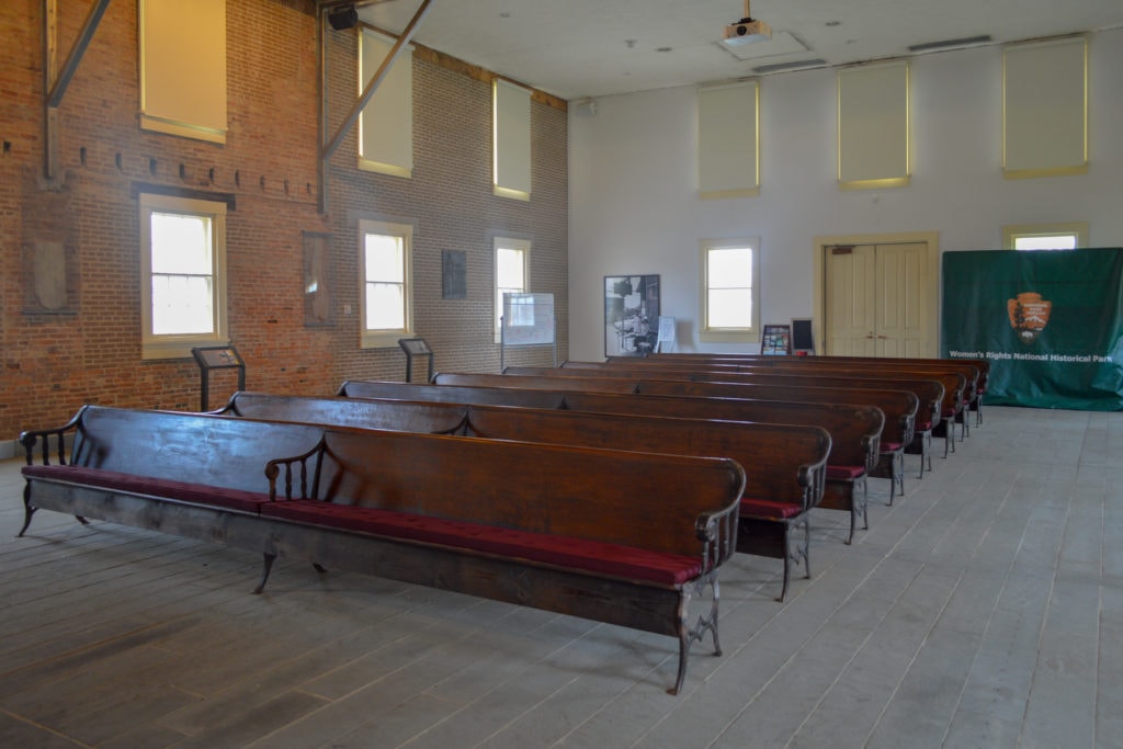 Interior of Wesleyan Chapel.