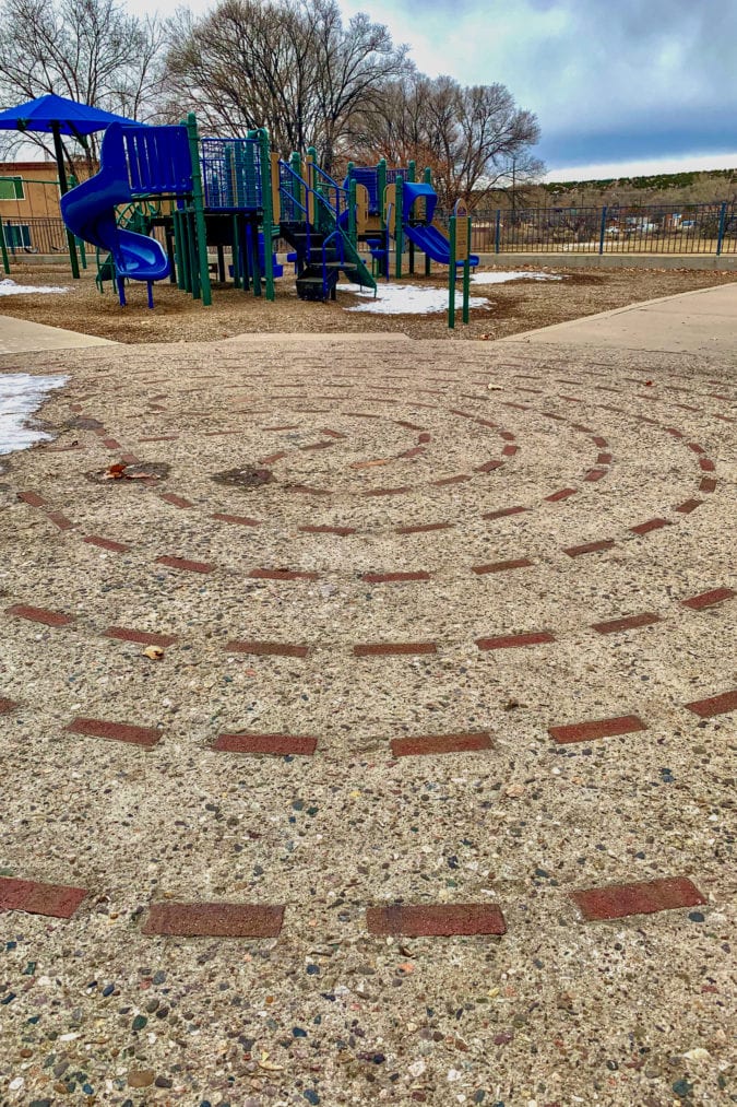 Alto Park has a “beginner’s” labyrinth.