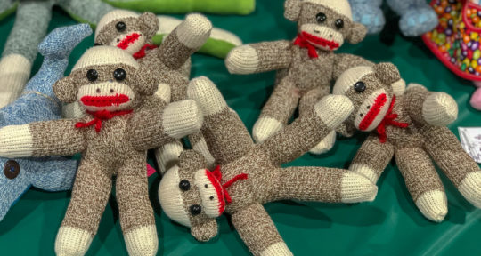 It’s Sock Monkey Madness in Rockford, Illinois, the birthplace of the beloved children’s toy