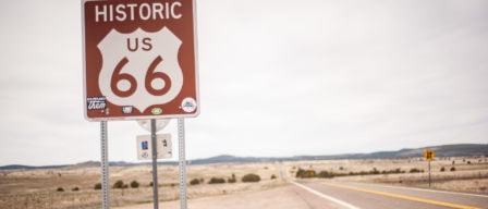 Travel the entire stretch of Route 66 in Arizona