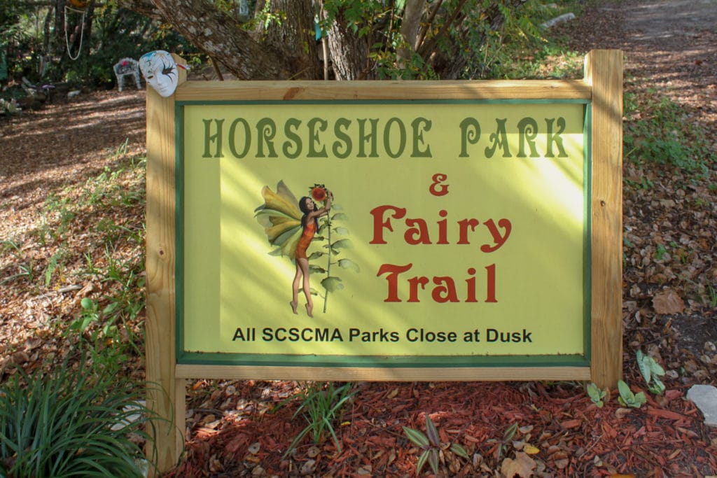 Fairy Trail sign