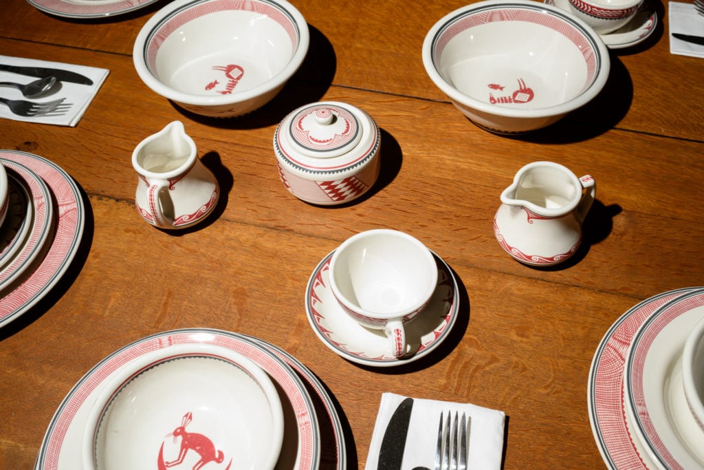 China patterns by Fred Harvey Co.