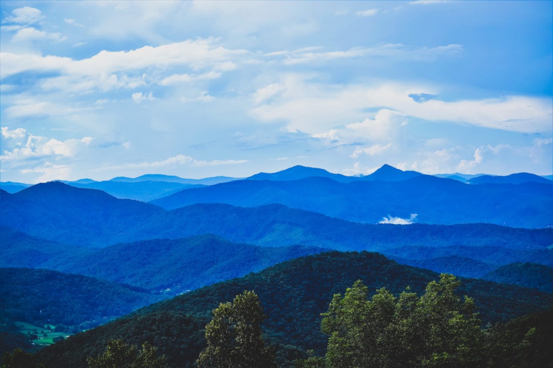 View of Great Smoky Mountains National Park