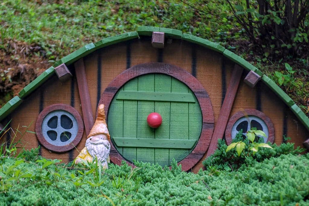 A hobbit chateau at Sleepy Hollow.