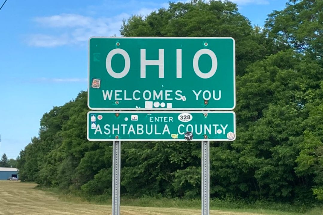 Ohio welcomes you.