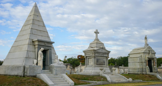 Crying dogs and flaming tombs at Metairie Cemetery, one of New Orleans’ most grandiose graveyards
