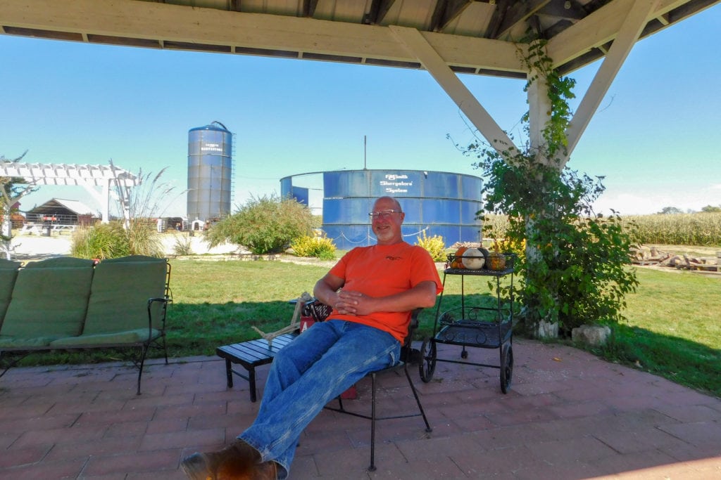 Overseeing 30 acres of pumpkins, John Ackerman lives, breathes, and, most assuredly, eats pumpkins. |
