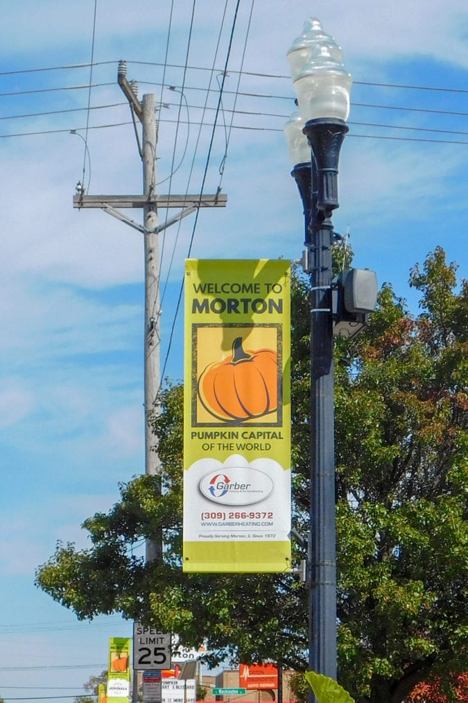 Morton is the "Pumpkin Capital of the World."