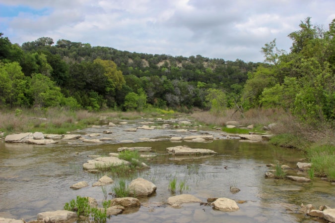 Walking in real dinosaur footprints at Texas' Dinosaur Valley State ...