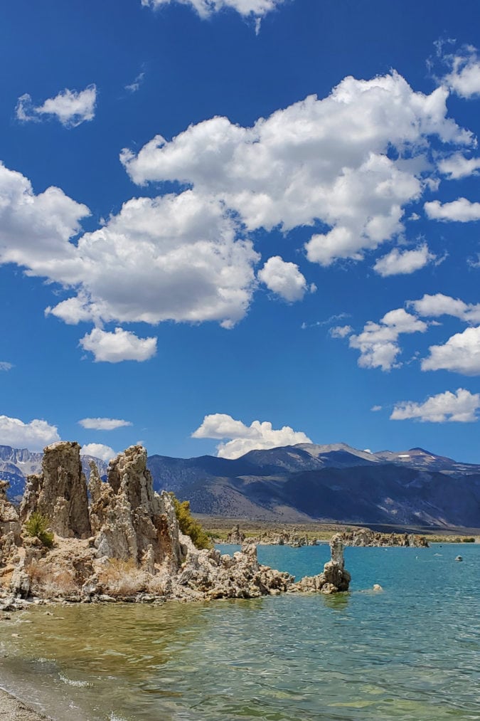 View of the tufas at the South Tufa Reserve