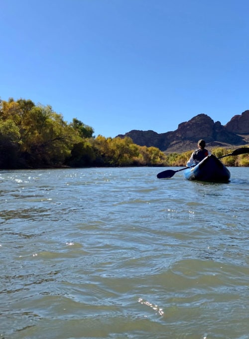 Horses, kayaks, and cacti on Phoenix’s Lower Salt River