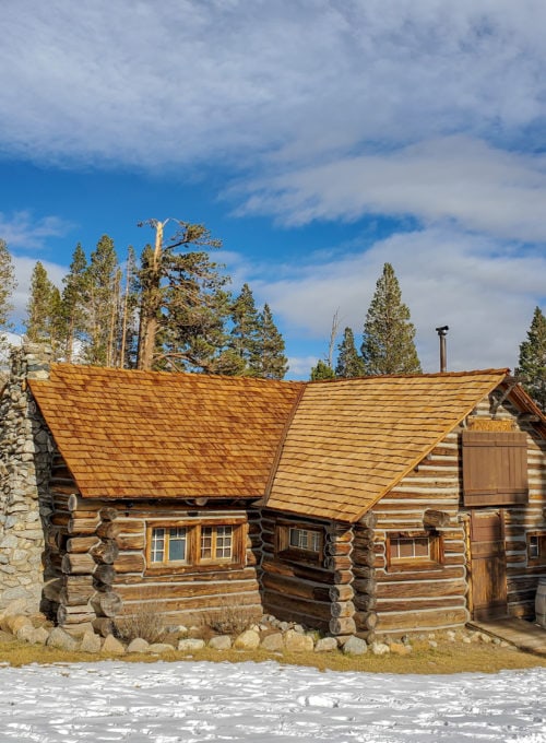 Now a skier's paradise, Mammoth Lakes was once the site of a booming gold rush