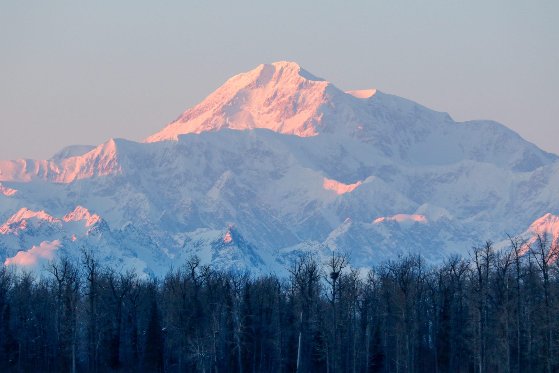 Denali is the highest mountain peak in North America.