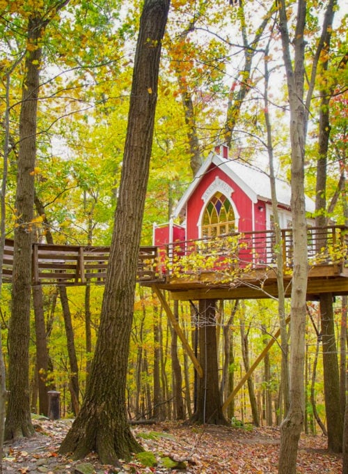 Serenity and s’mores at the Mohican Treehouse Resort in Ohio’s Amish Country
