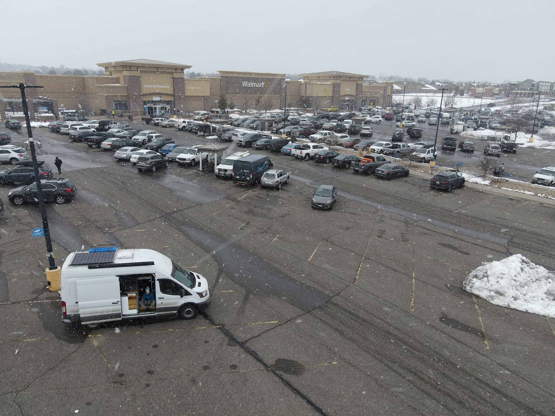 Cars Catch Ablaze In Route 1 Walmart Parking Lot