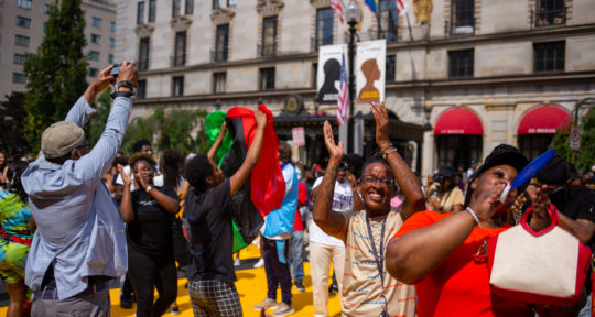 D.C. celebrates Juneteenth with go-go music, breakdancing, and Black joy