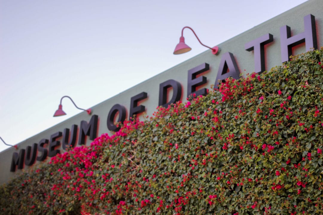 museum of death sign