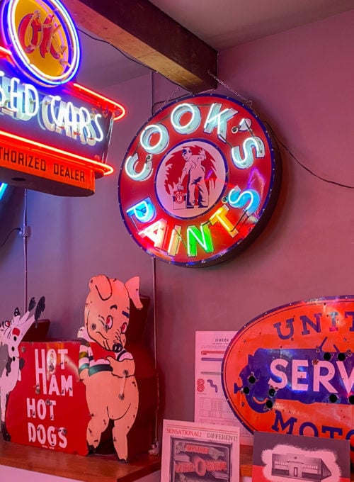 The National Neon Sign Museum shows how electric and neon helped shape American road culture