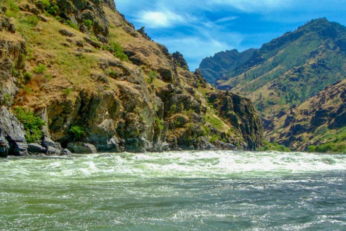 Rapids on the Snake River.