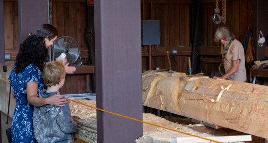 Meet the Tlingit master carver behind some of the most intricate totem poles in Alaska