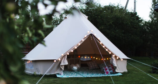 How to create your own budget-friendly glamping experience