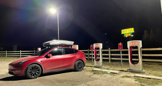 How to find EV charging stations on a road trip