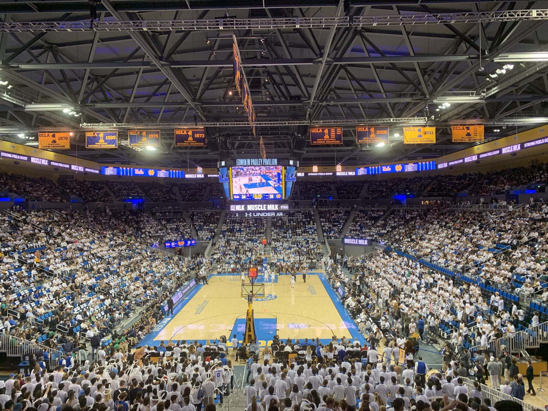 cool college basketball courts