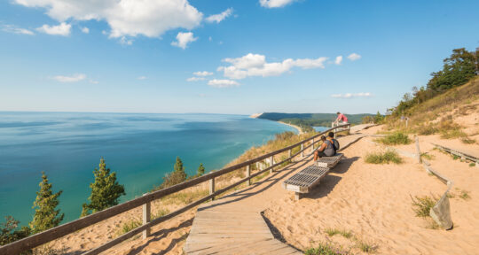 Sand dunes and dark skies: Can’t-miss stops on a road trip around Lake Michigan
