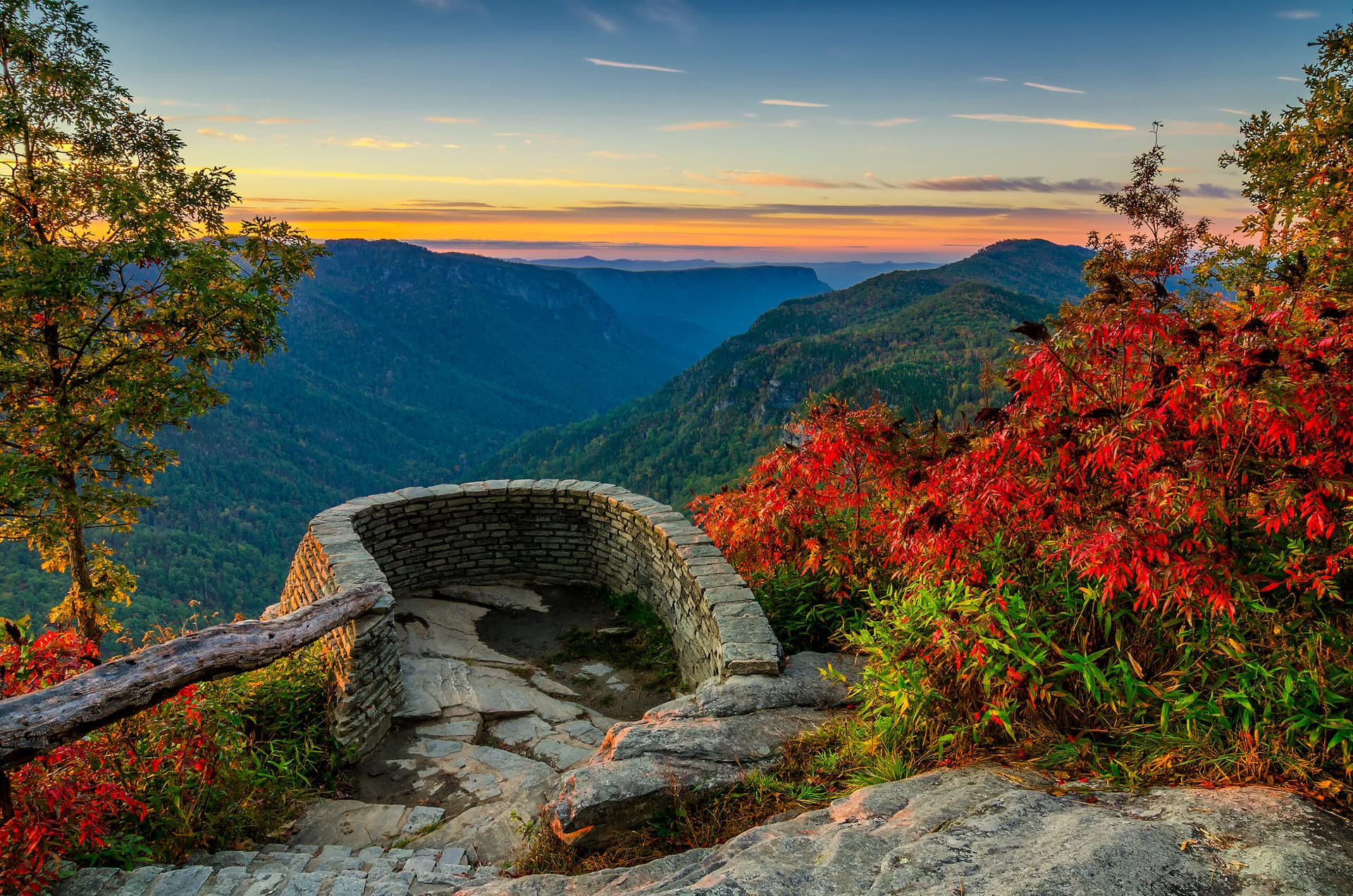 Blue Ridge Parkway map and guide
