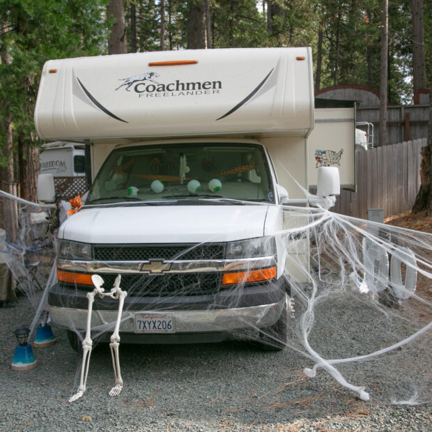 The best campgrounds for celebrating Halloween