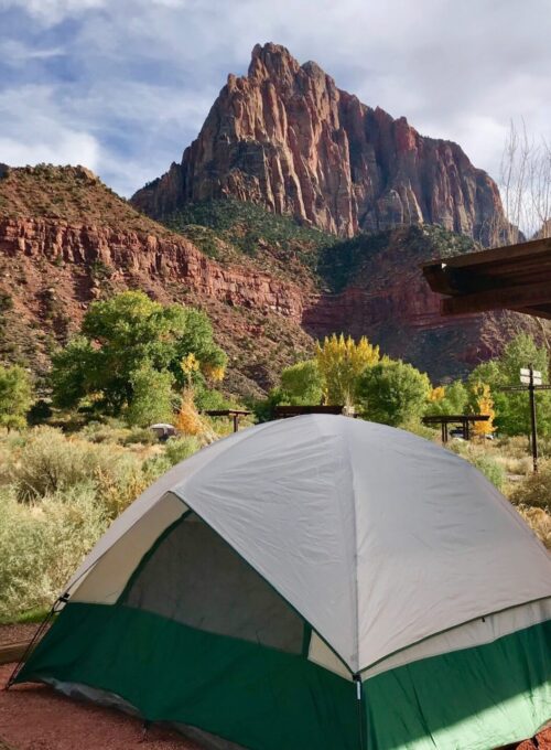 Where to find national park campgrounds with RV hookups