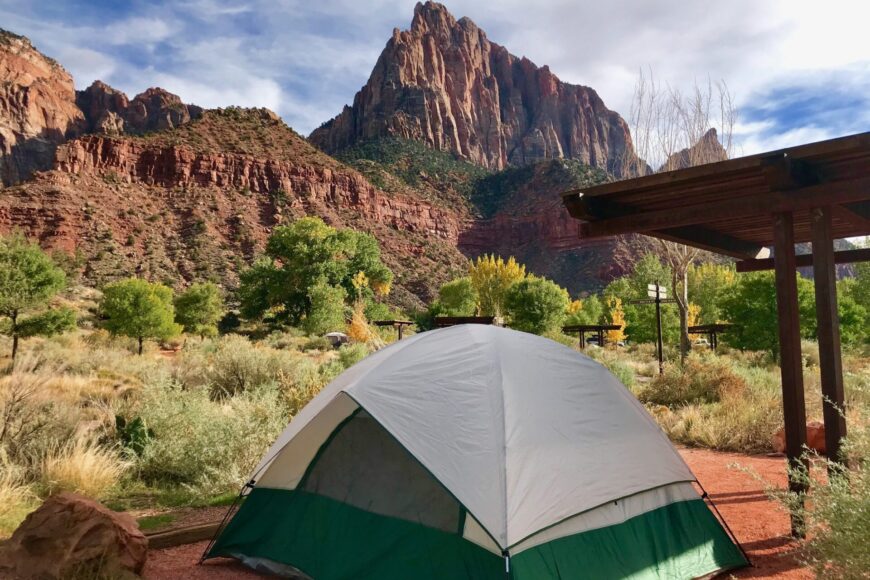 Where to find national park campgrounds with RV hookups