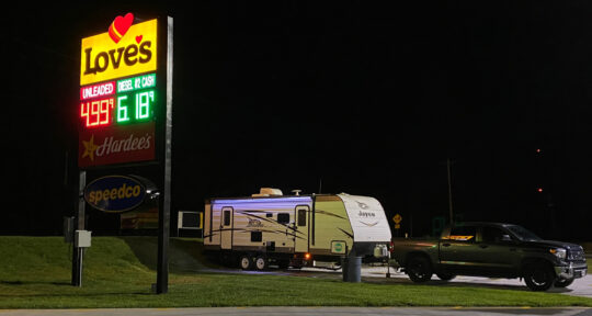 What You Need to Know About Camping at a Love’s Travel Stop With RV Hookups