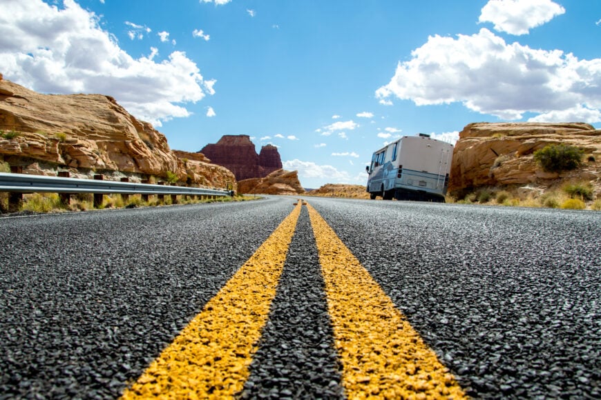 How to avoid dangerous roads in your RV