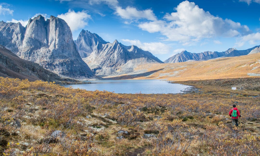 Stunning Tombstone Territorial Park features mountains, lakes, and rugged landscape