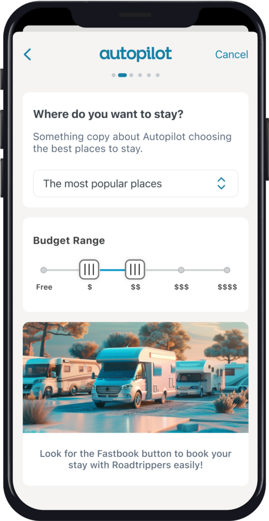 Autopilot AI Trip Planner Mobile