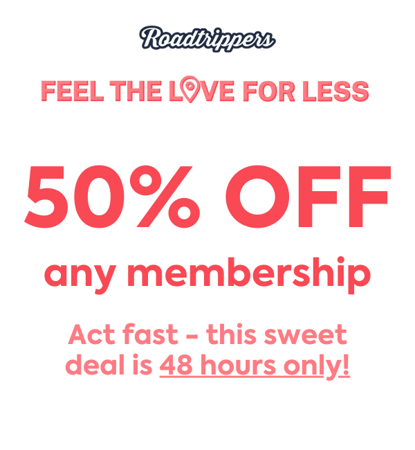 50% off ALL Memberships!