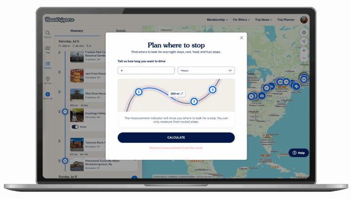 Customize your route
