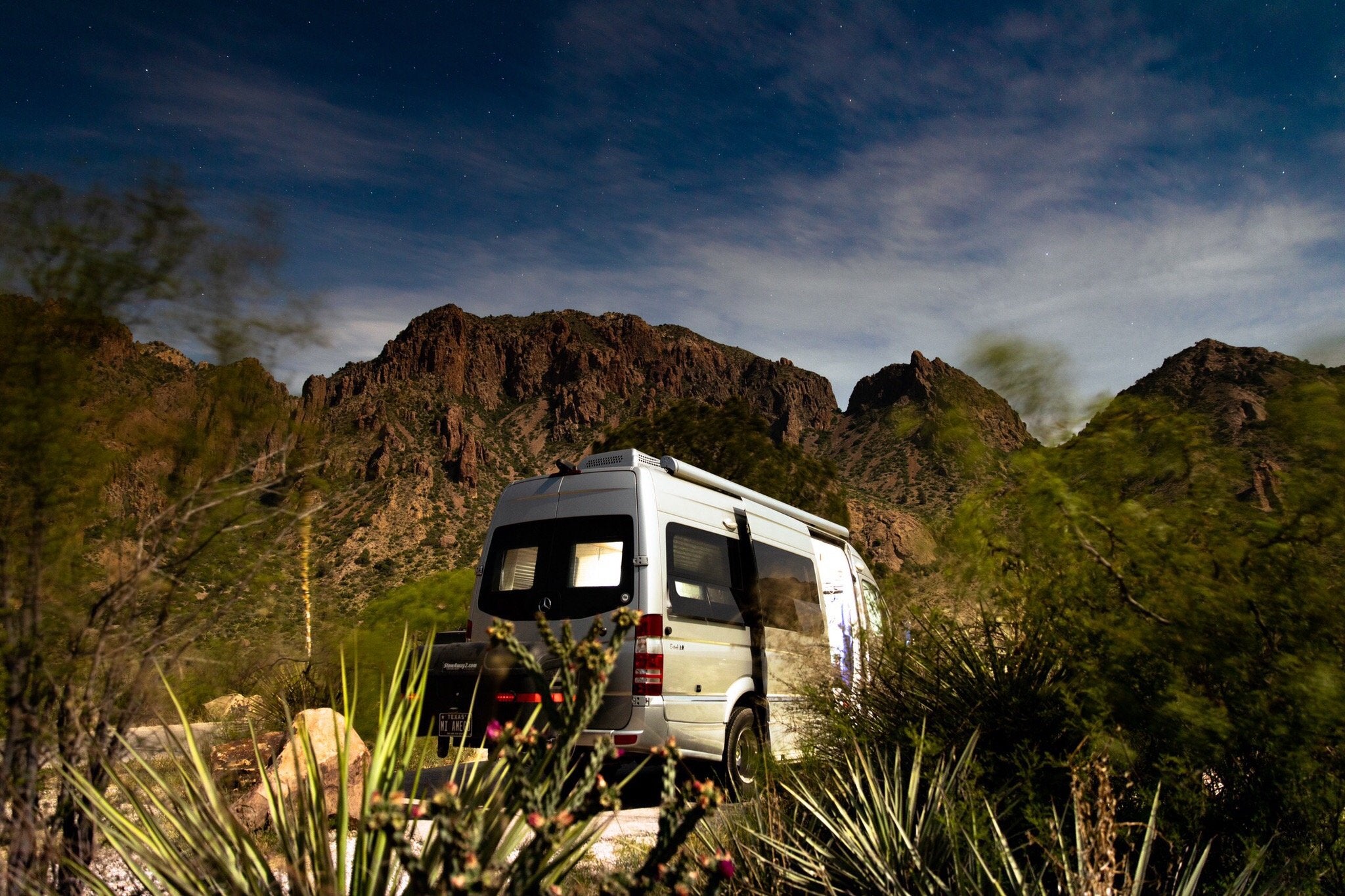 Chisos Basin Campground in Big Bend National Park, TX