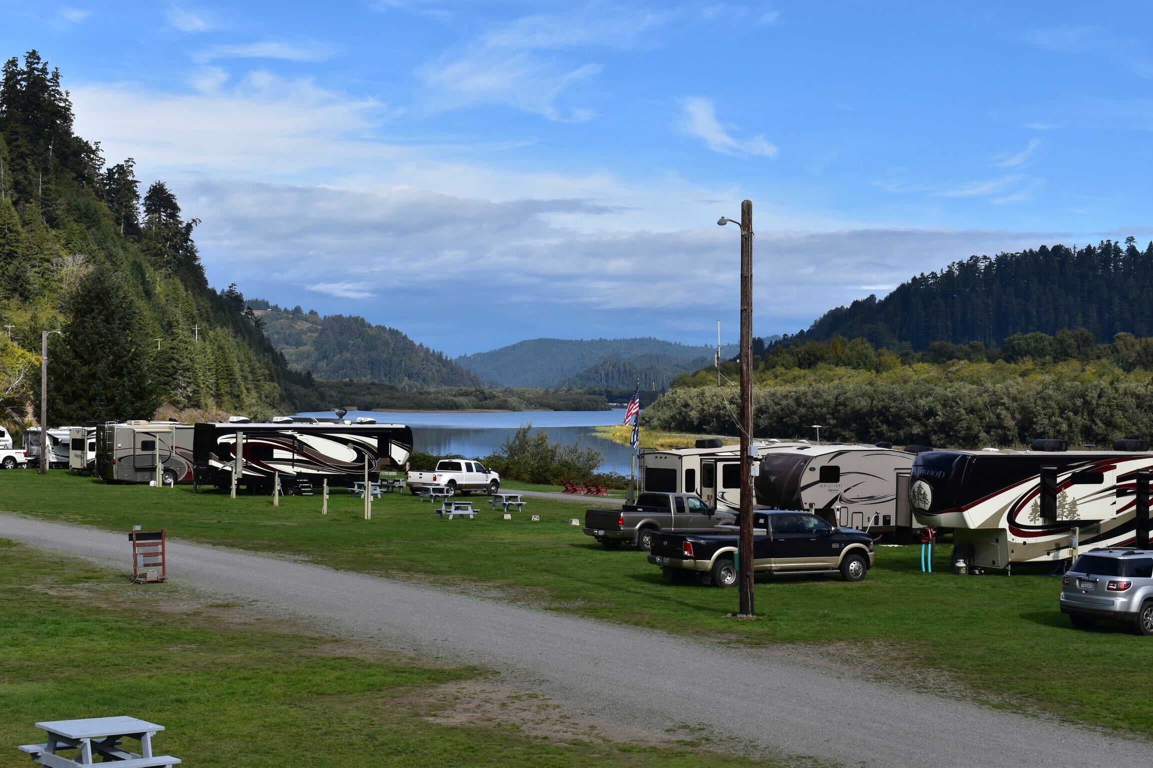 Klamath River RV Park in Klamath, CA